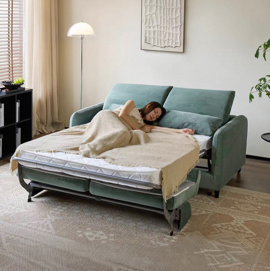 Sophia Foldable Sofa Bed with Mattress