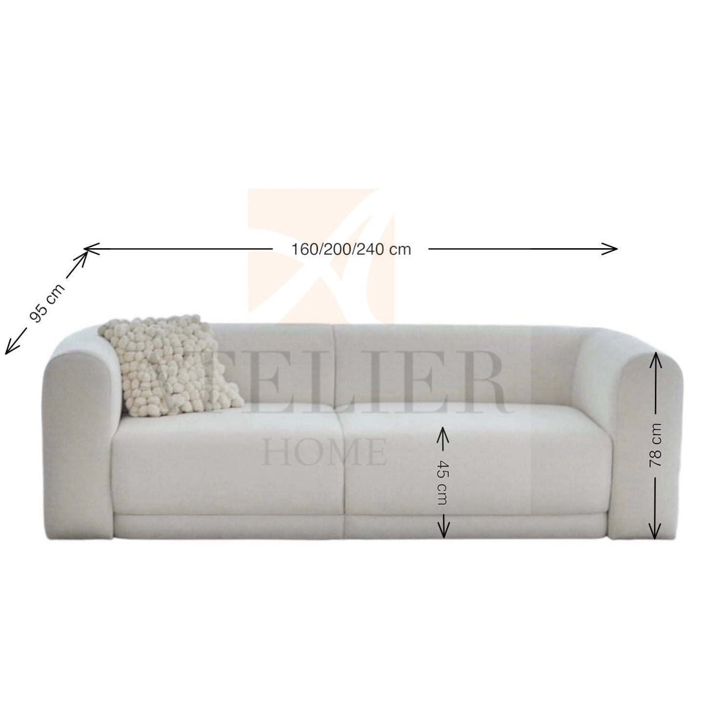 Aniston Scratch Resistant Sectional Sofa