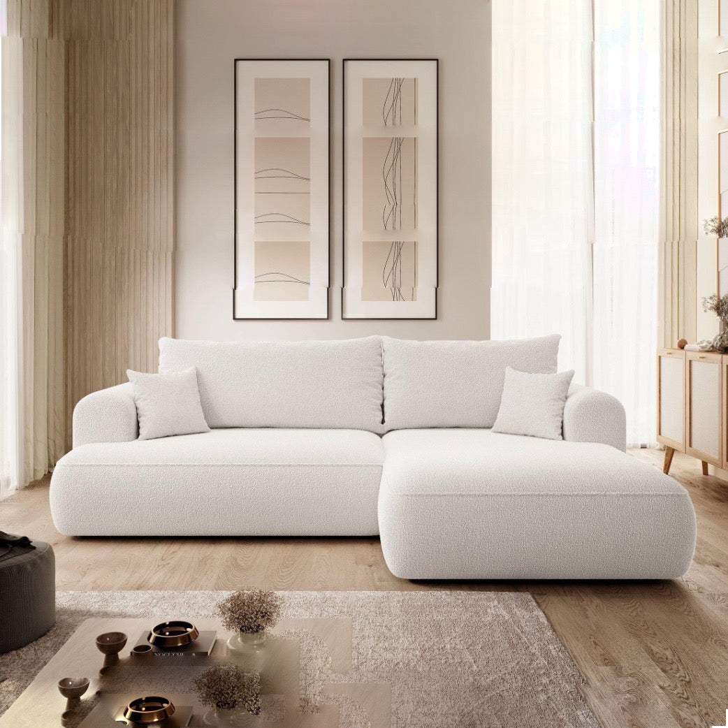 Philipa Performance Boucle Sectional Sofa