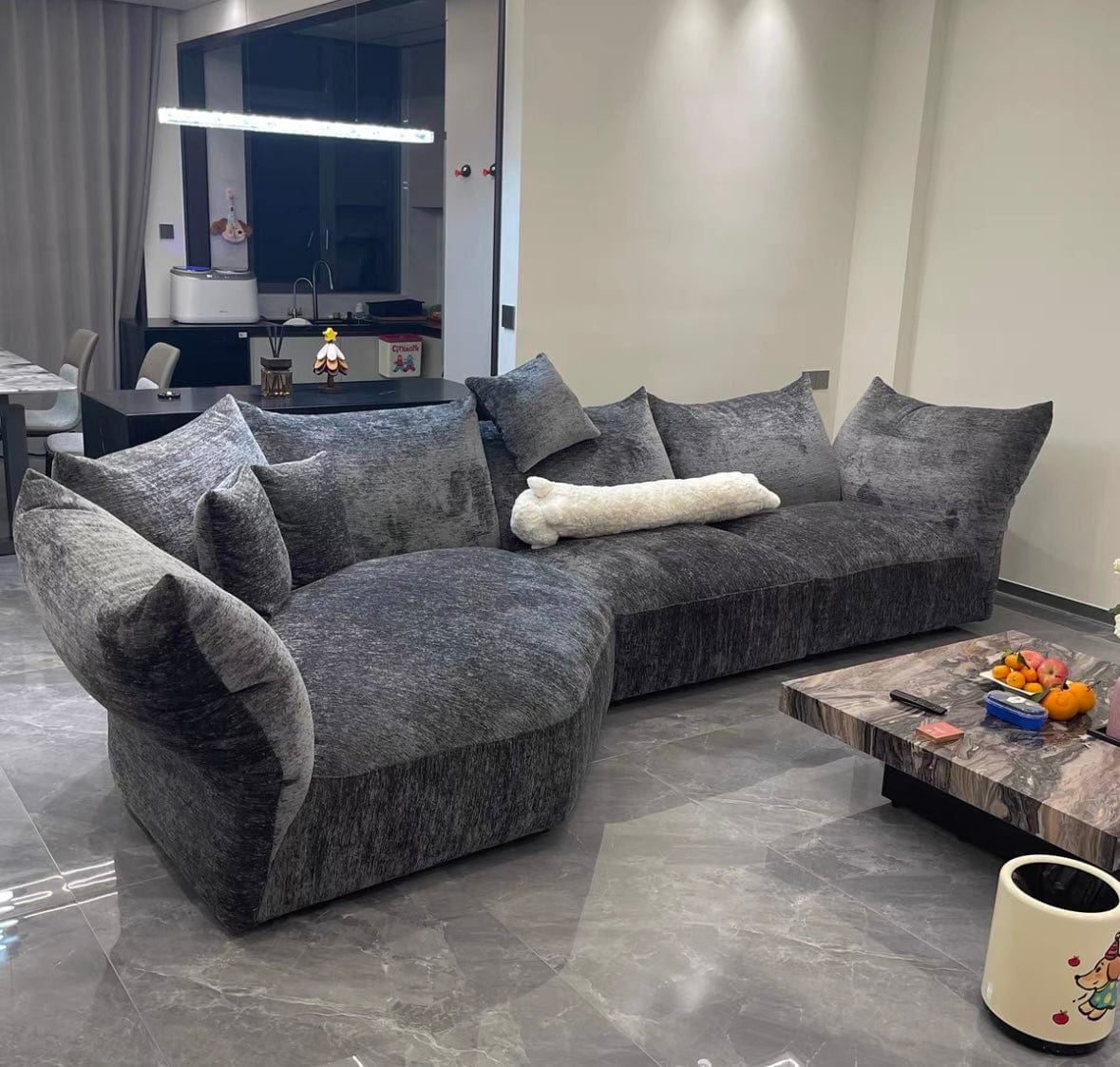 Floria Scratch Resistant Adjustable Backrest Sofa