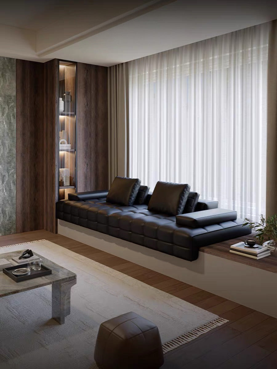 Liston Scratch Resistant Customise Bay Window Sofa