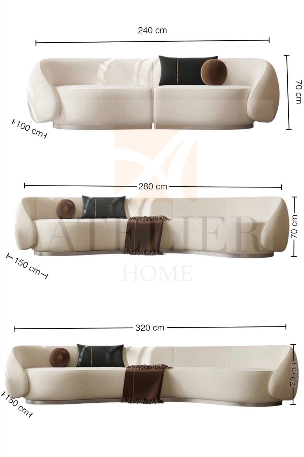 Osra Curve Sofa