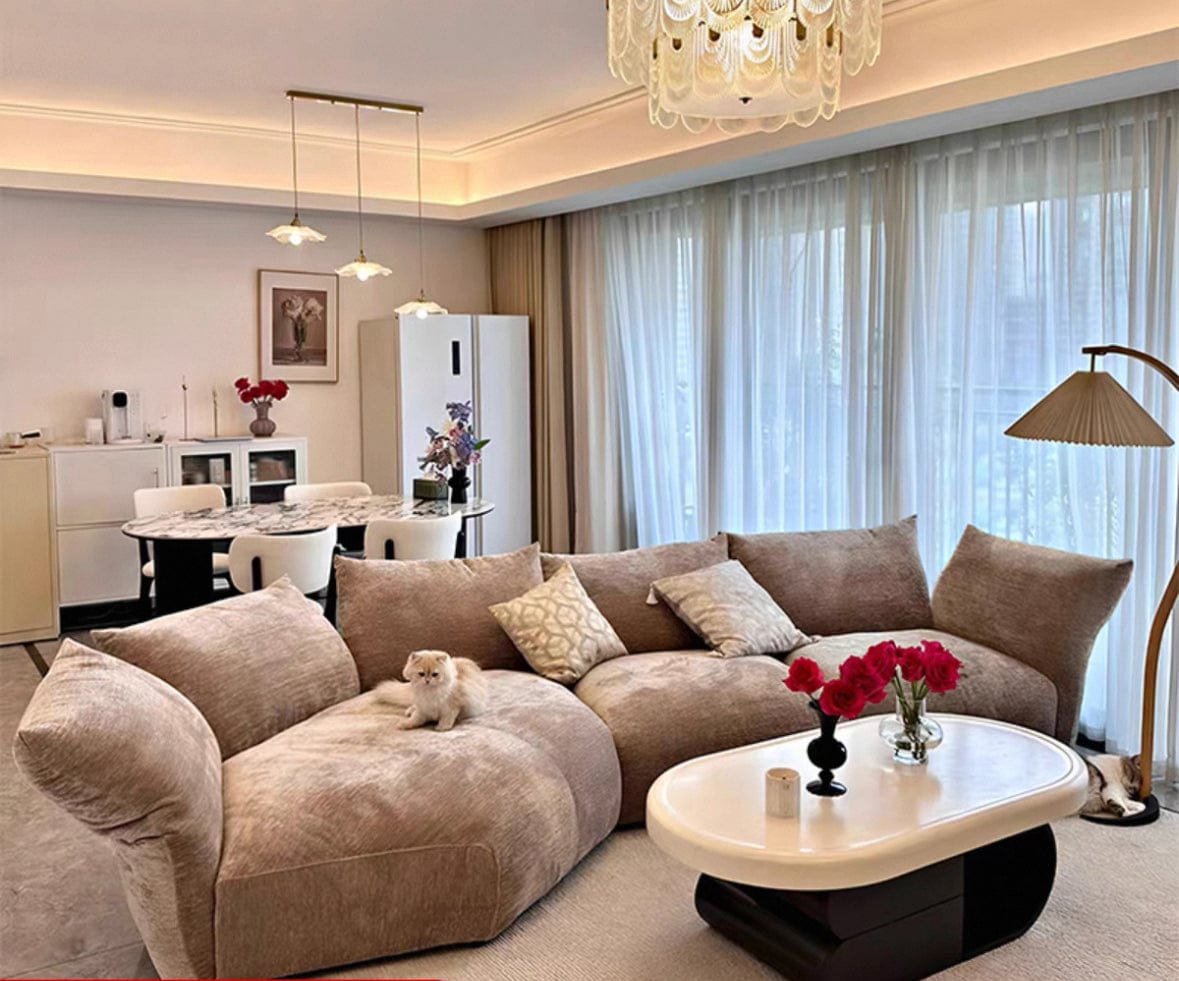 Floria Scratch Resistant Adjustable Backrest Sofa