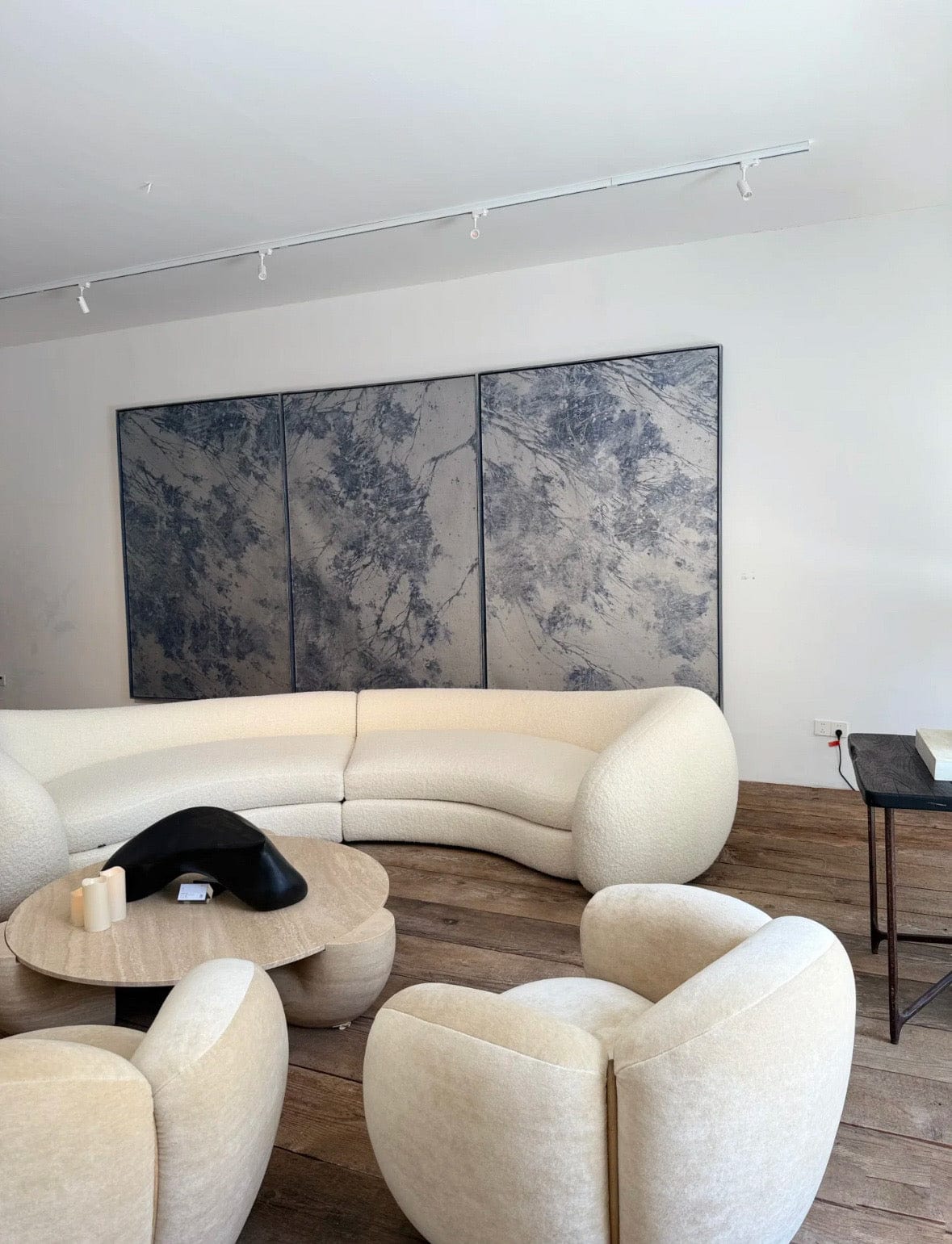 Positano Boucle Curve Sofa