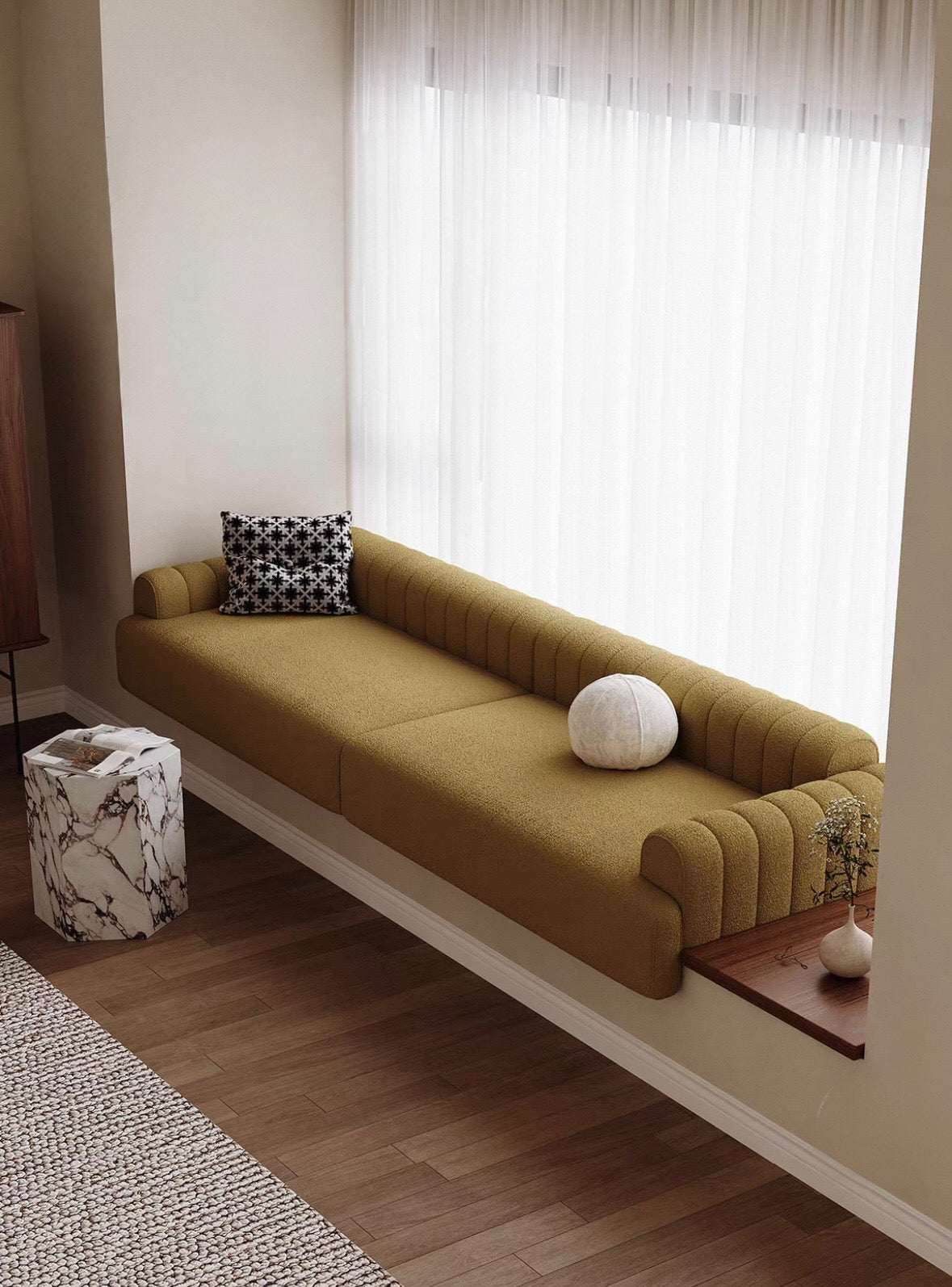 Kansa Customise Bay Window Sofa