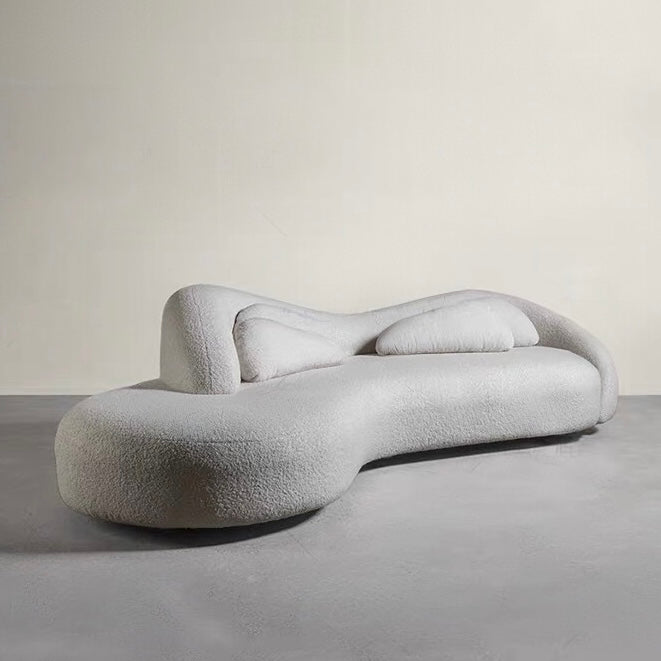 Levato Performance Boucle Curve Sofa
