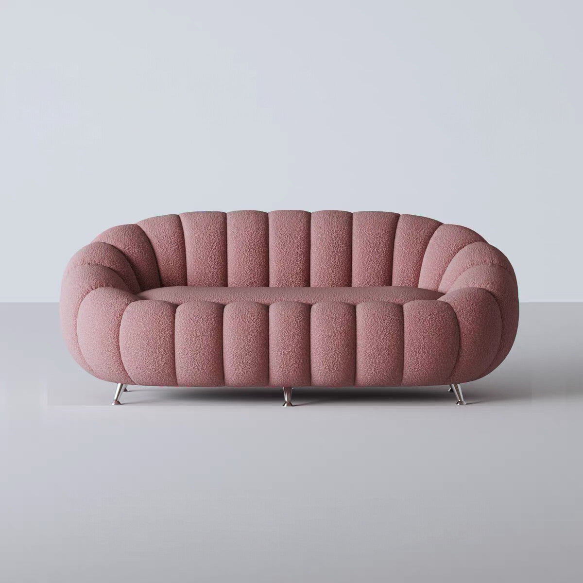 Jeron Performance Boucle Curve Sofa