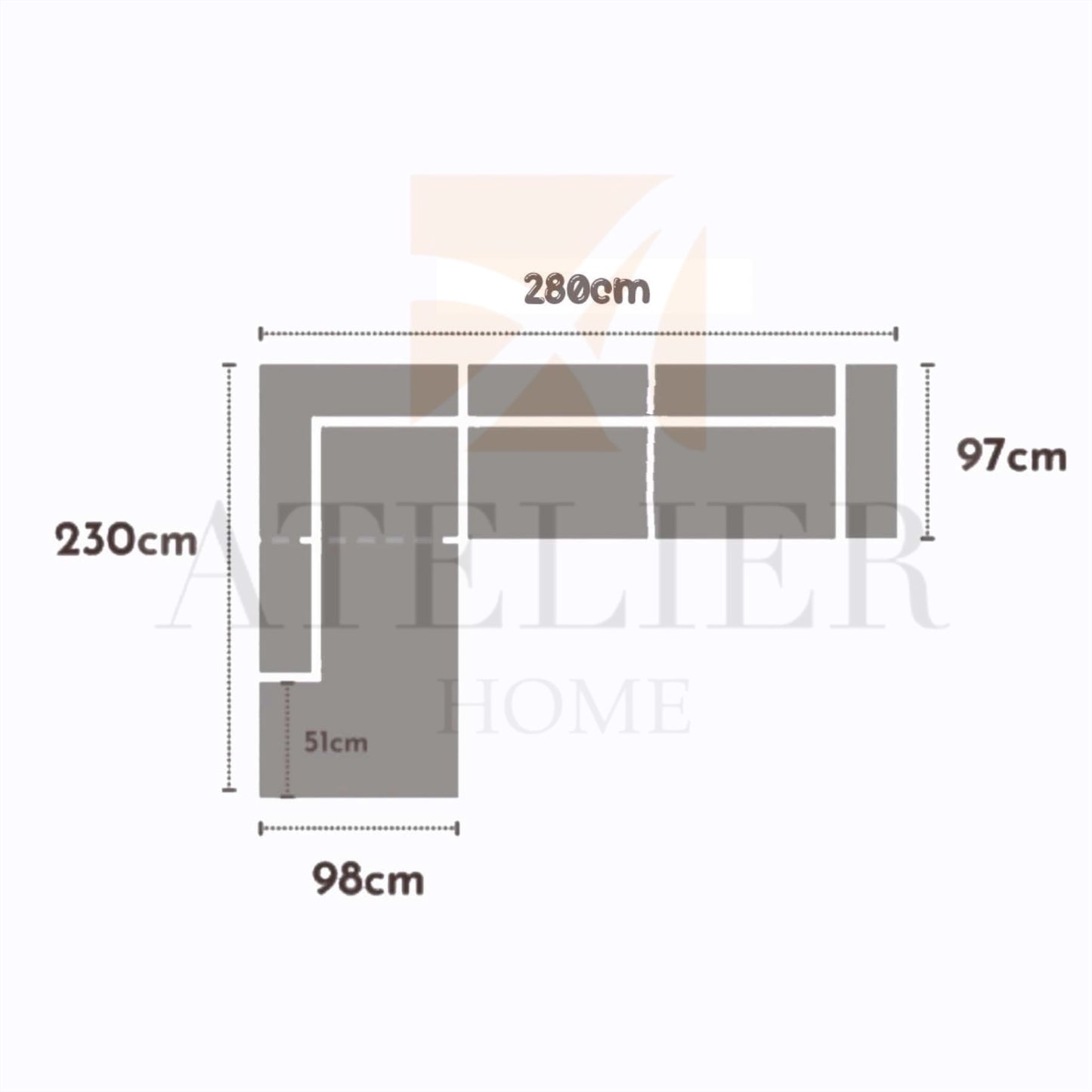 Harley Sectional Sofa