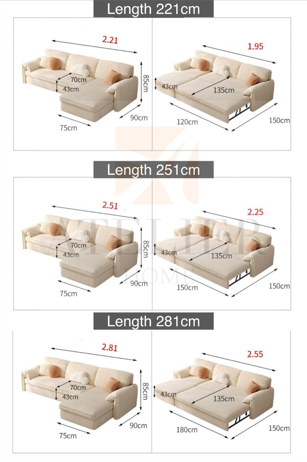 Mindore Sofa Bed