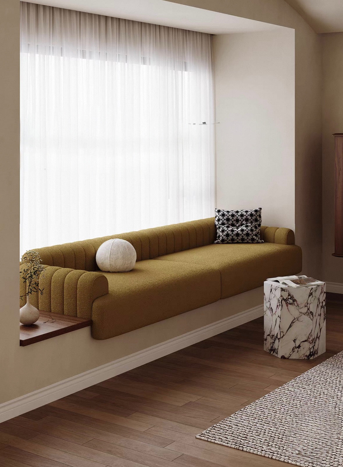 Kansa Customise Bay Window Sofa