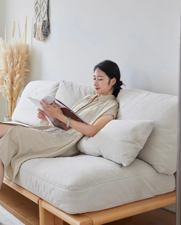 Aiselle Foldable Sofa Bed with Mattress