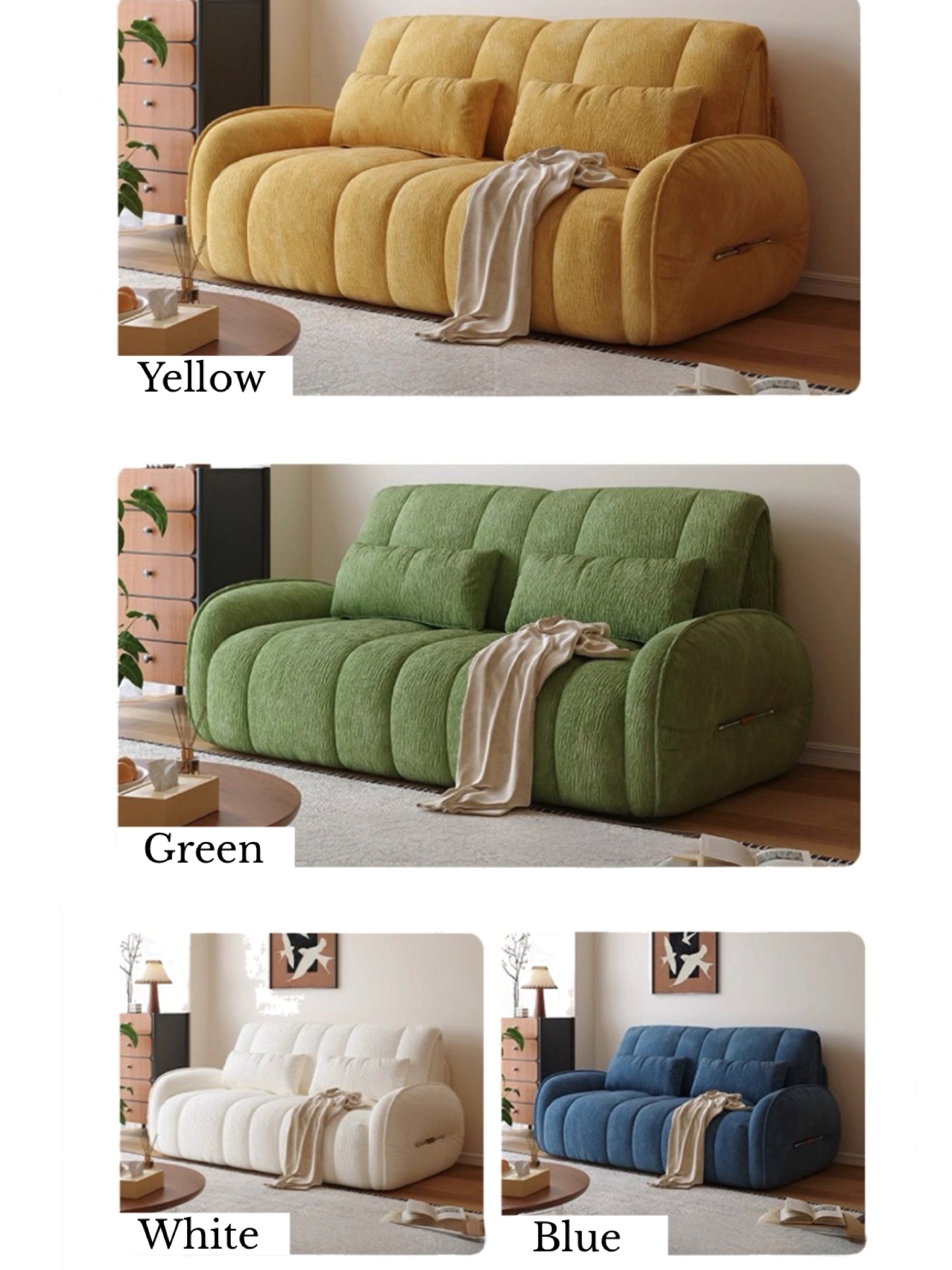 Reila Electric Extendable Sofa Bed