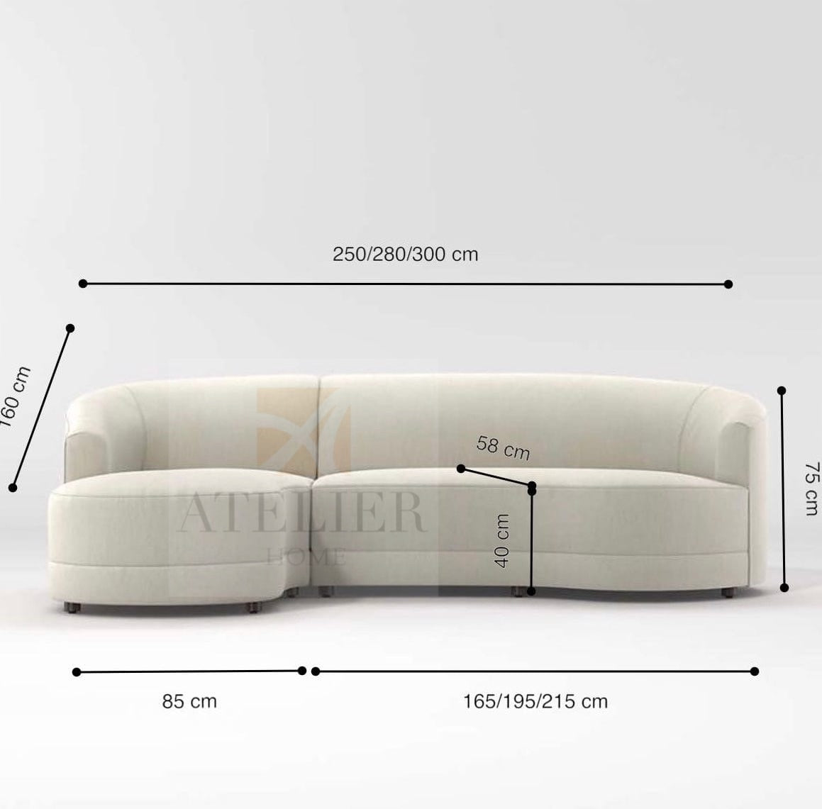 Minova Curve Sofa