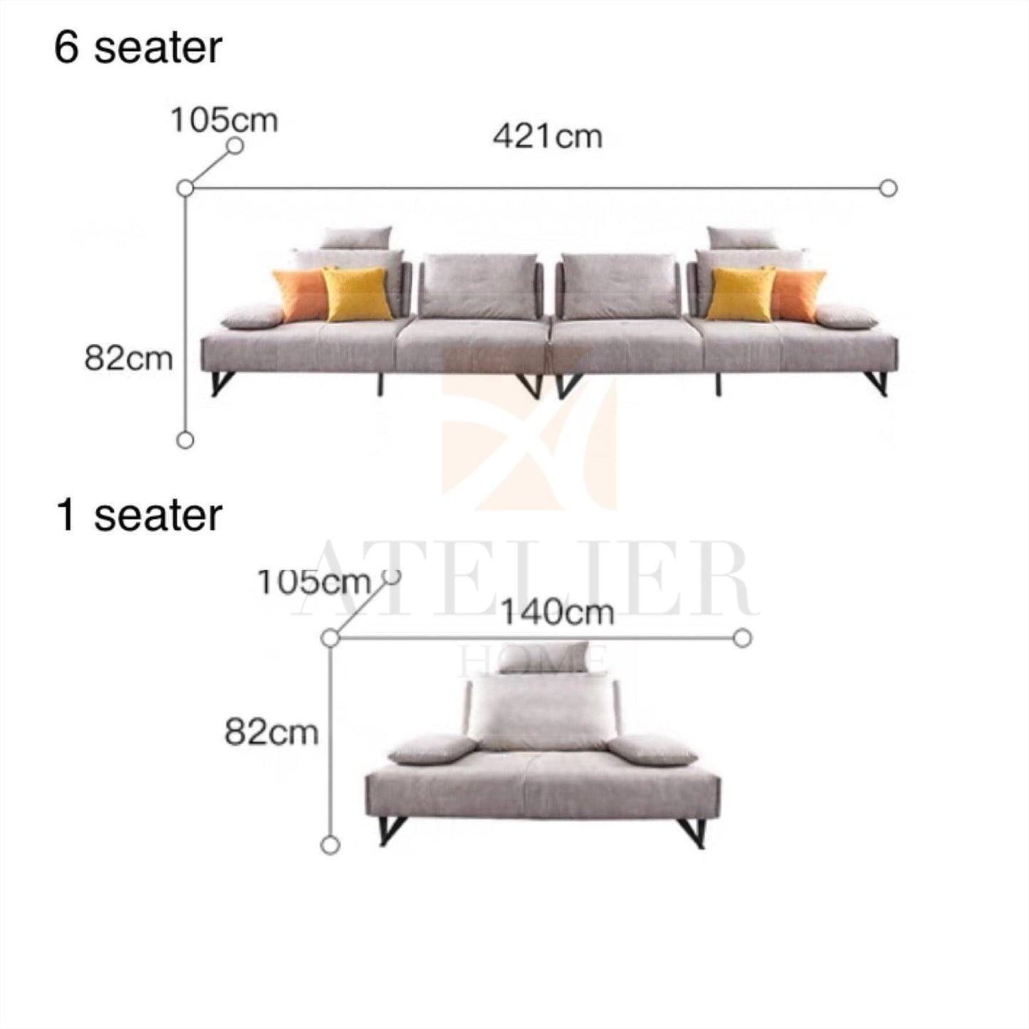Tallini Slider Sofa