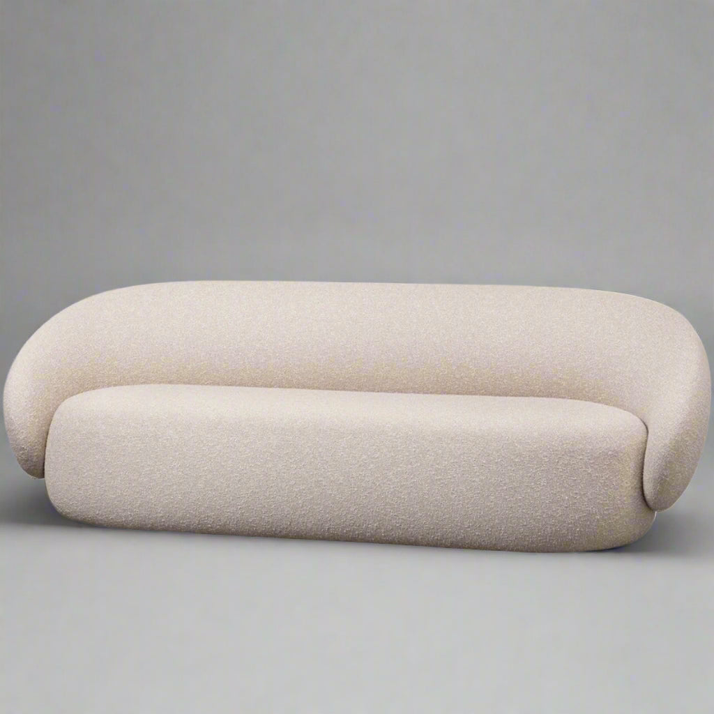 Nocture Performance Boucle Curve Sofa