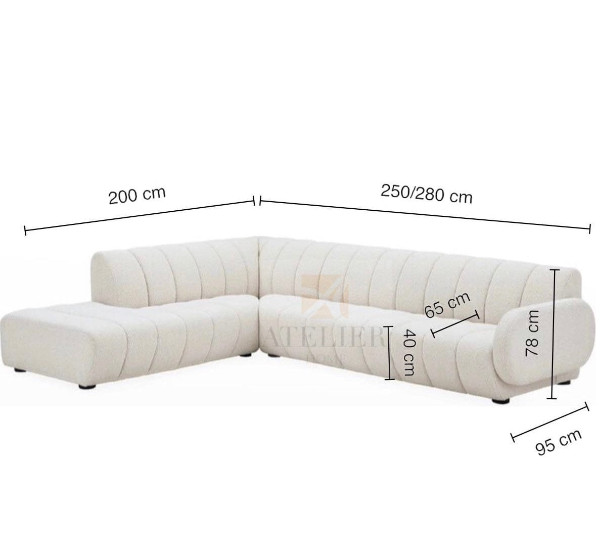 Henderson Performance Boucle Sectional Sofa