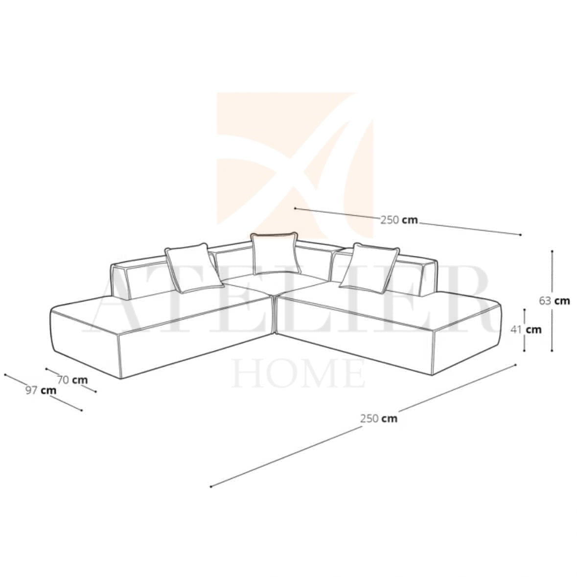 Jerome Sectional Sofa