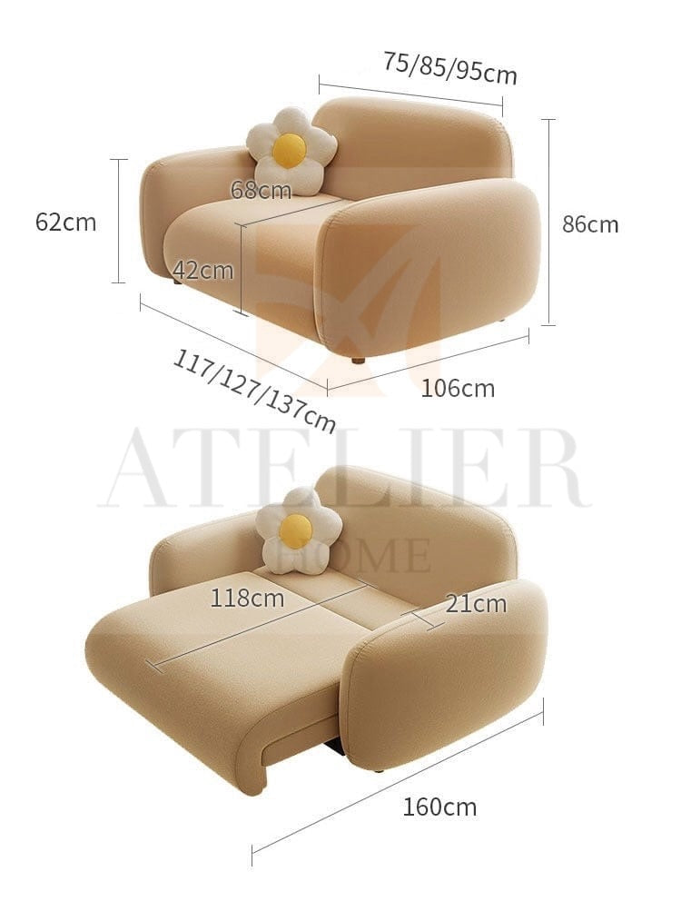 Jacob Electric Sofa Bed
