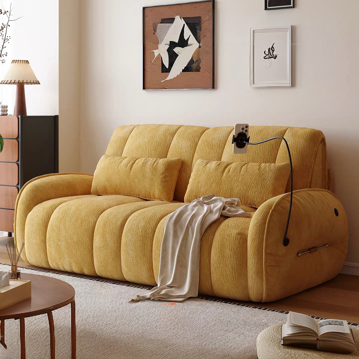 Reila Electric Extendable Sofa Bed