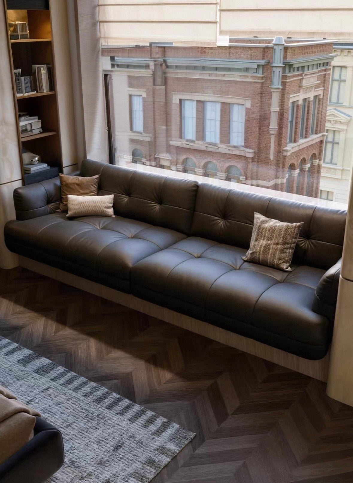 Elon Scratch Resistant Customise Bay Window Sofa