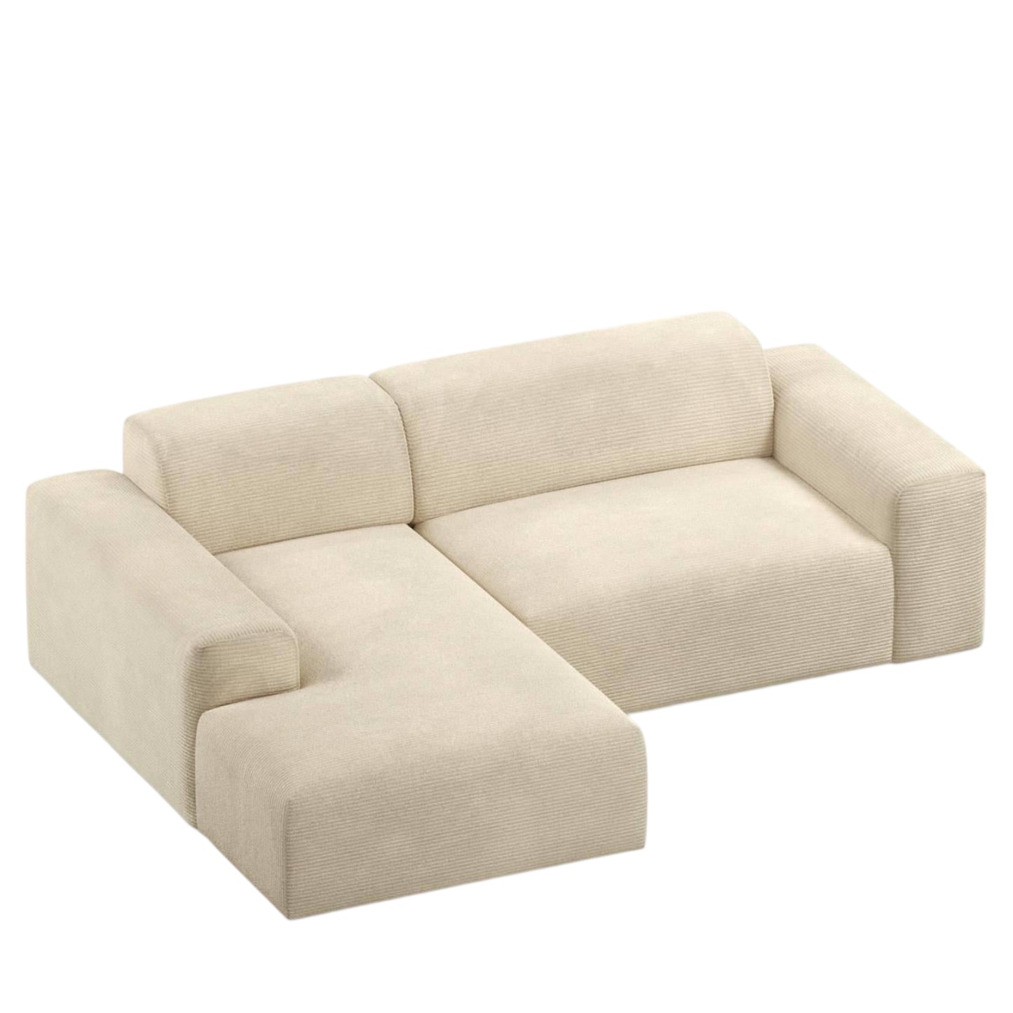 Dolce Scratch Resistant Sectional L-shaped Sofa