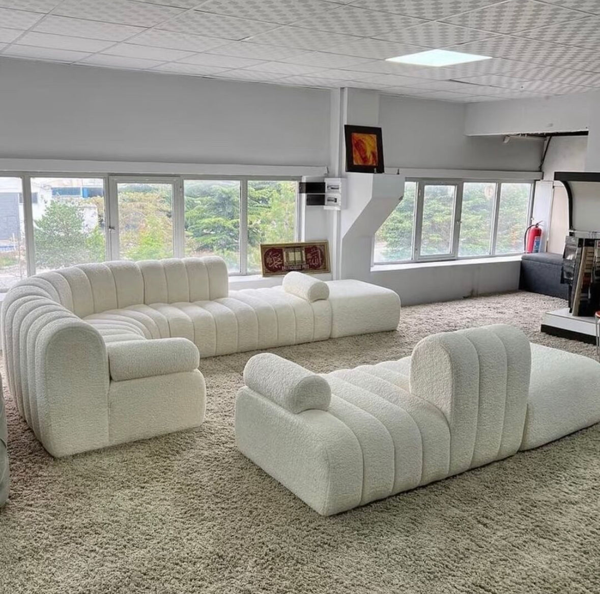 Thompson Scratch Resistant Sectional Curve Sofa
