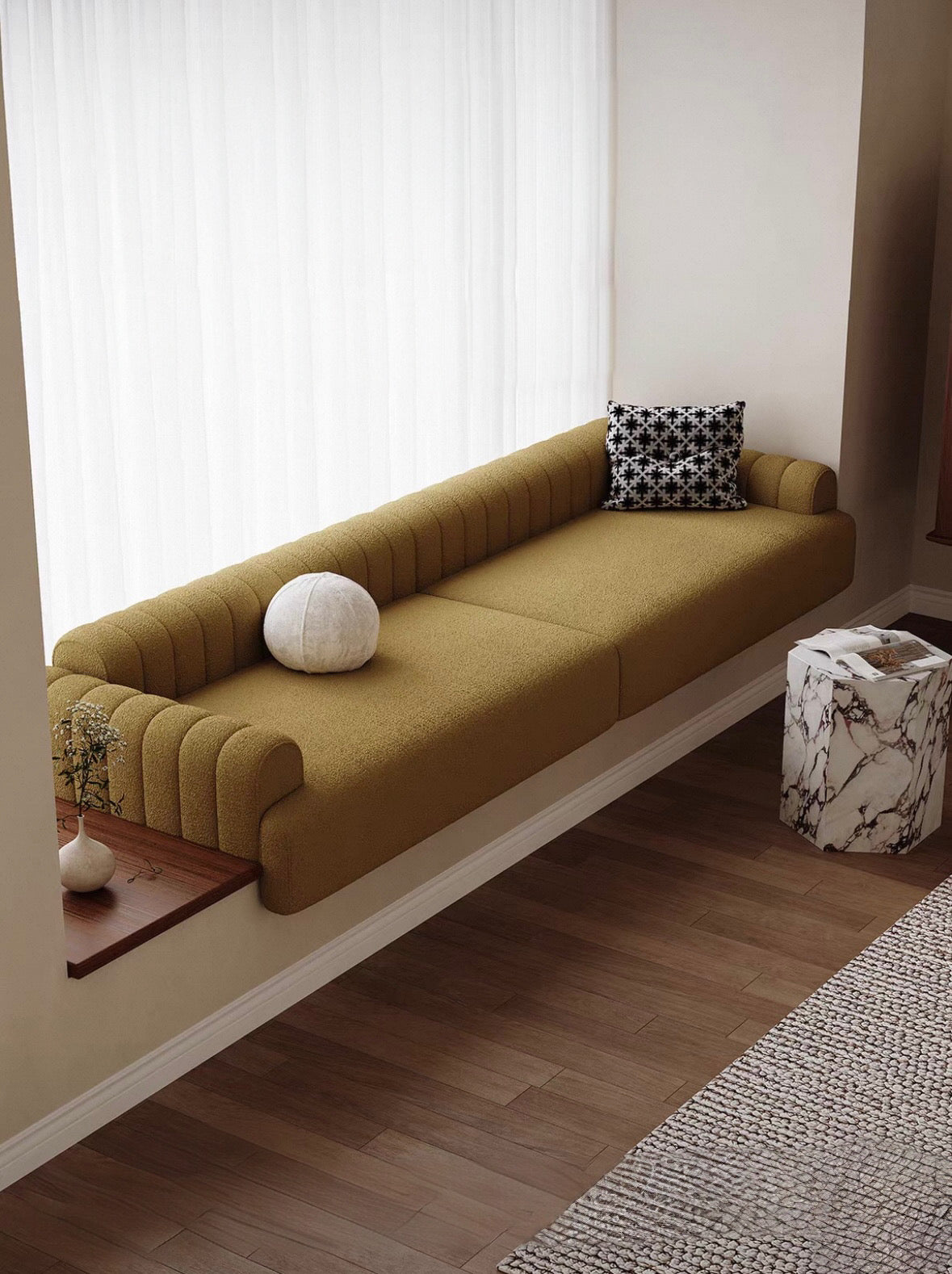 Kansa Customise Bay Window Sofa