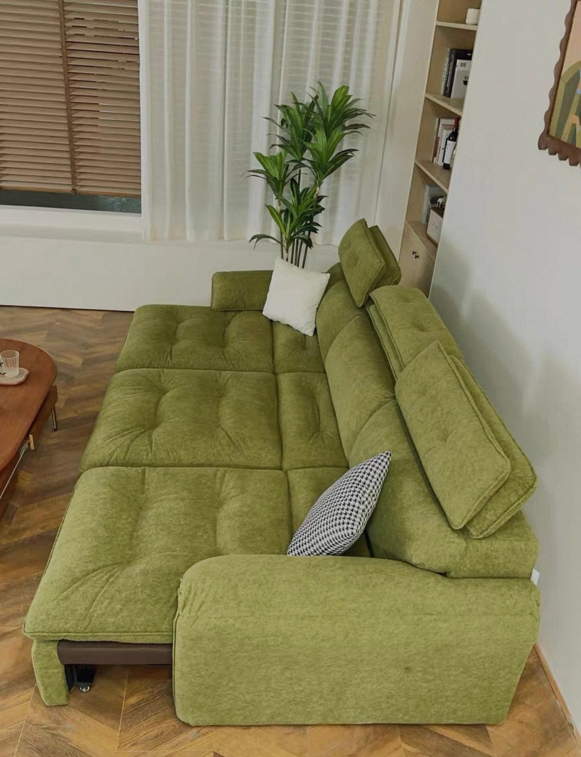 Greken Scratch Resistant Electric Extendable Sofa Bed