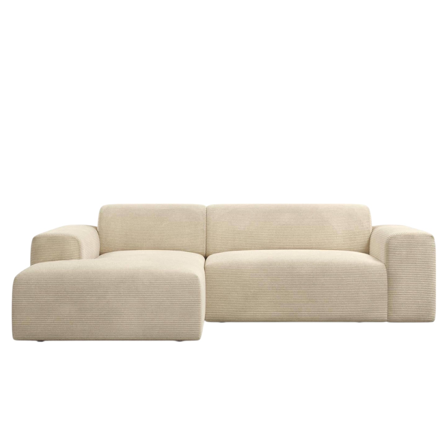 Dolce Scratch Resistant Sectional L-shaped Sofa