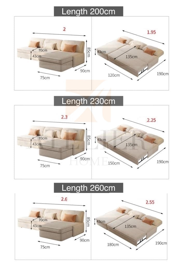 Whitney Scratch Resistant Sofa Bed