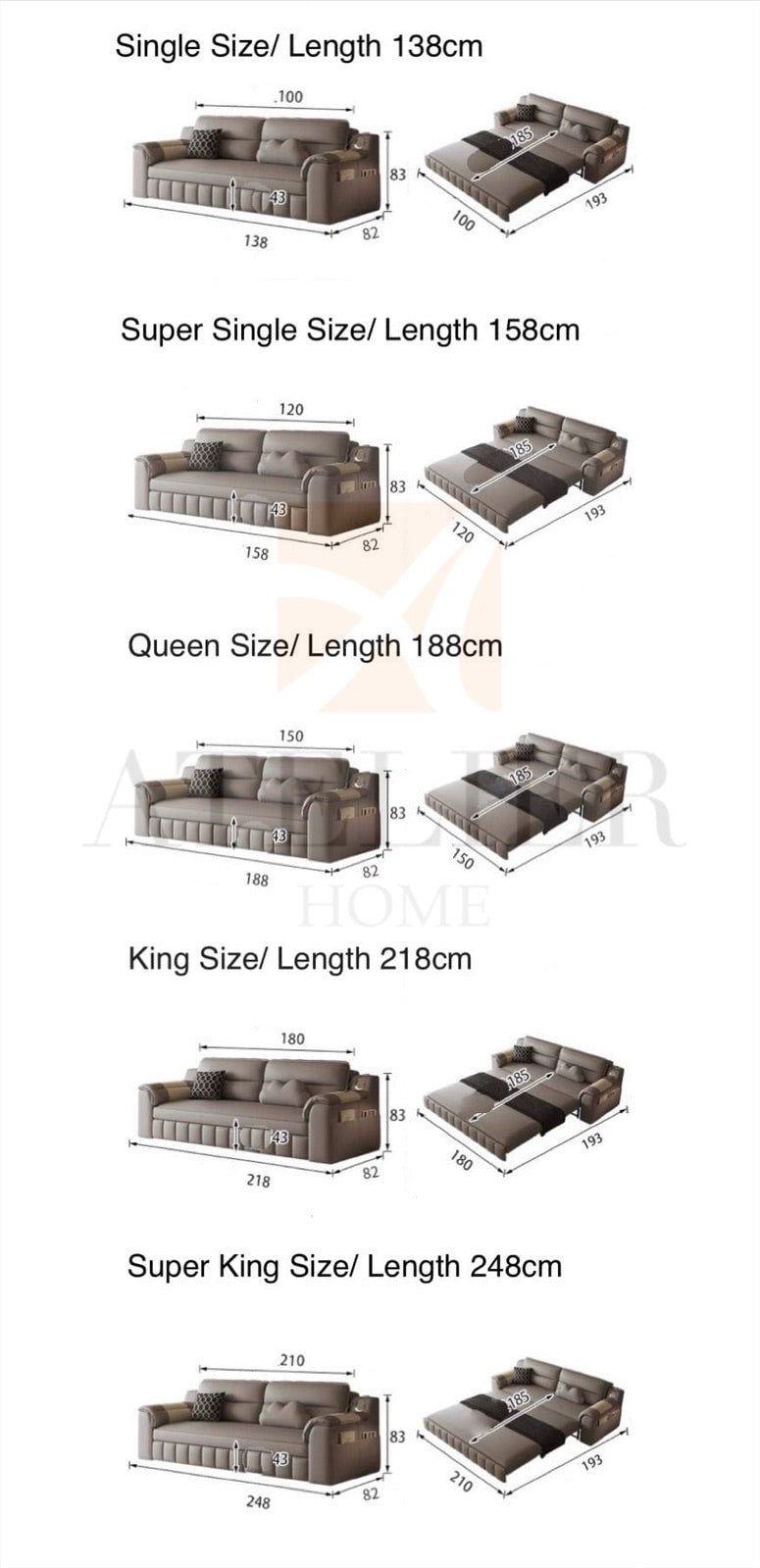 Mariano Scratch Resistant Storage Sofa Bed