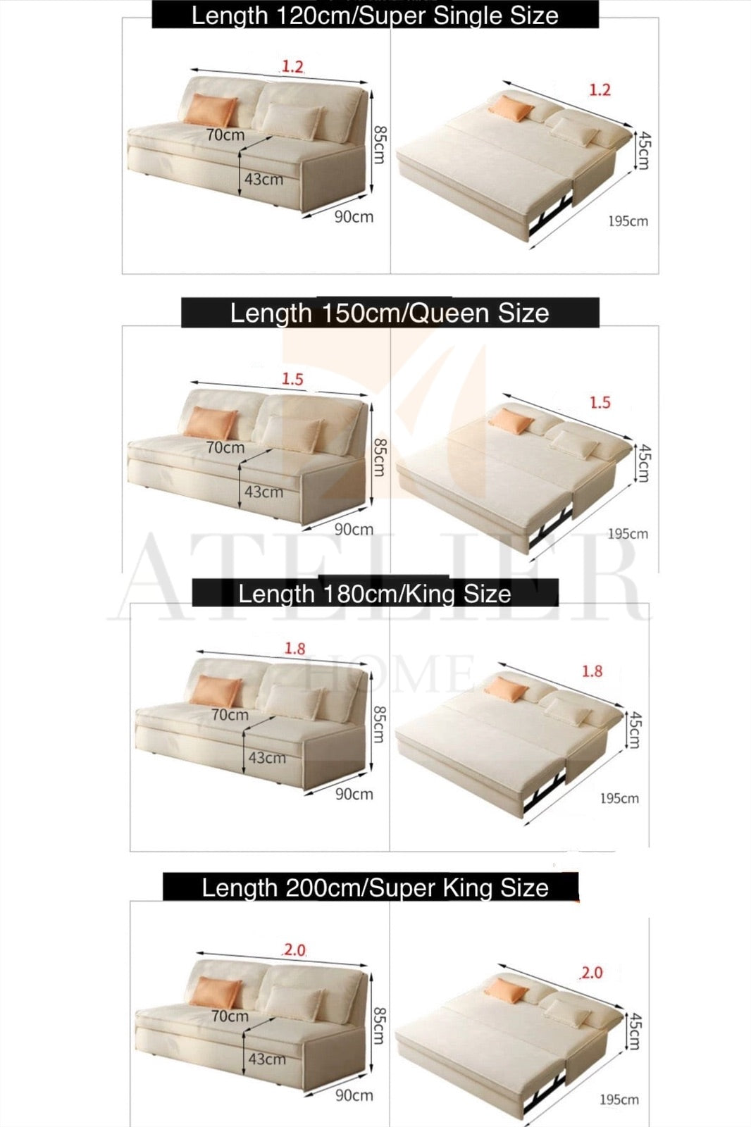 Ariella Sofa Bed