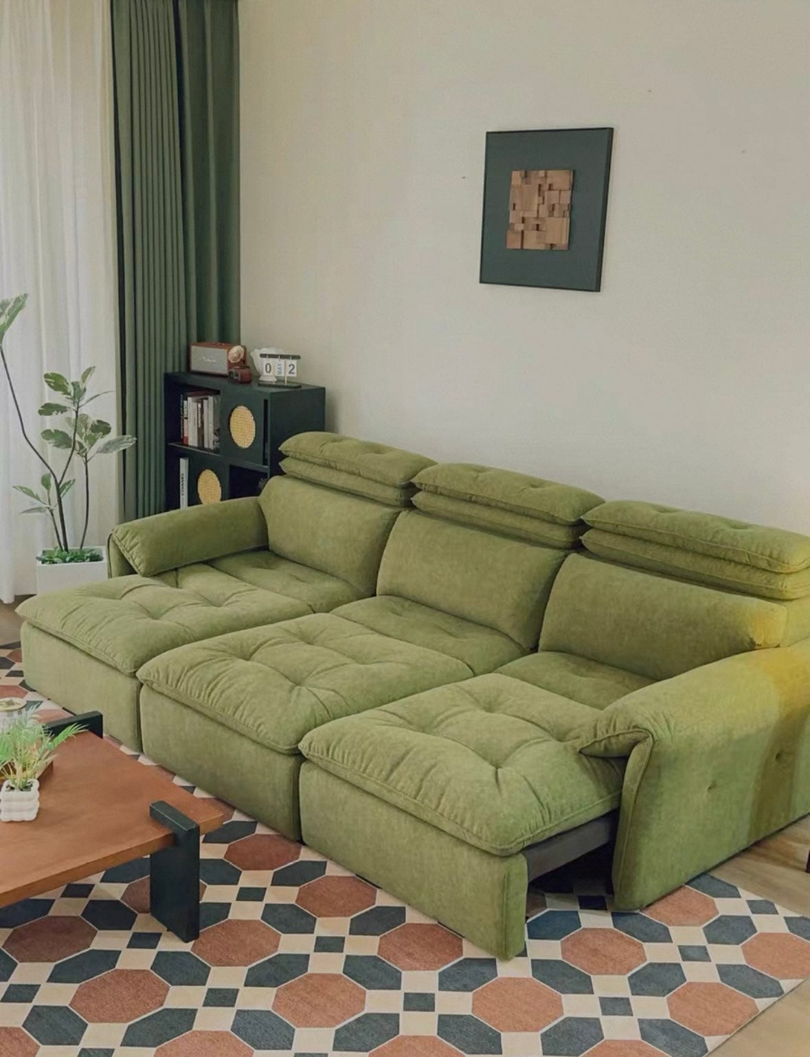 Greken Scratch Resistant Electric Extendable Sofa Bed