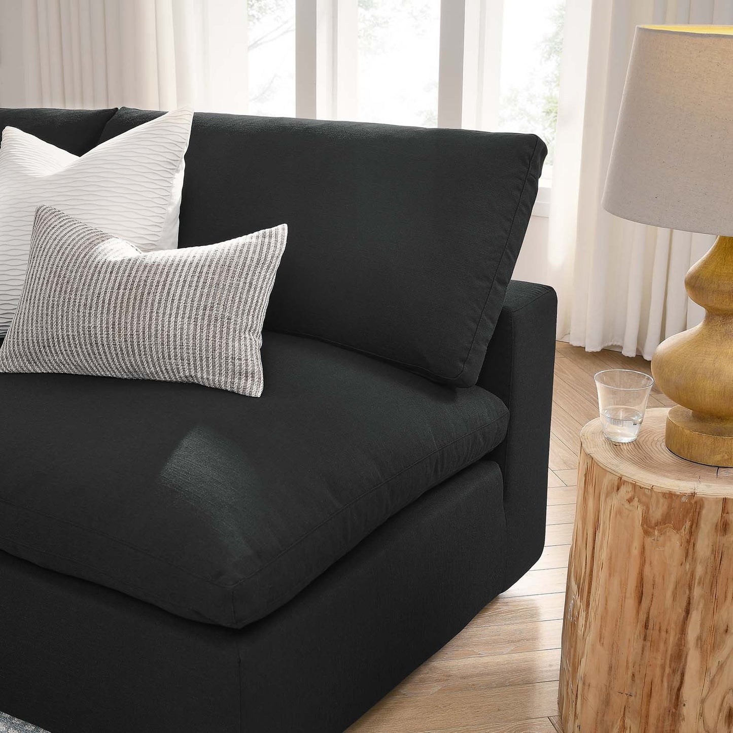 Modern Commix Down Filled Overstuffed 5 Piece Sectional Sofa Set - EEI-3360