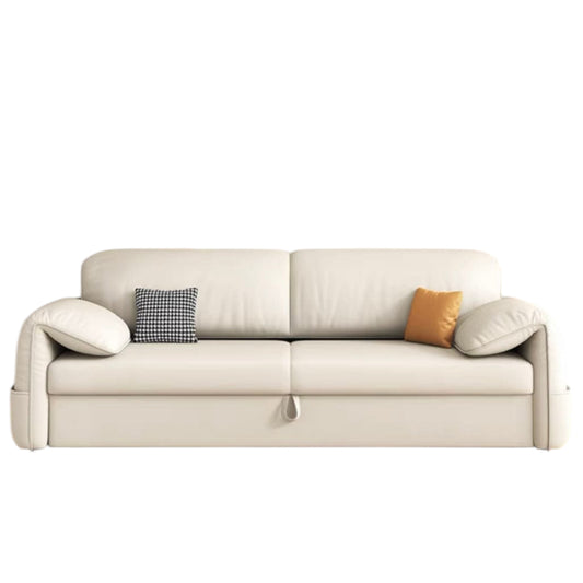 Diaz Scratch Resistant Leather Sofa Bed