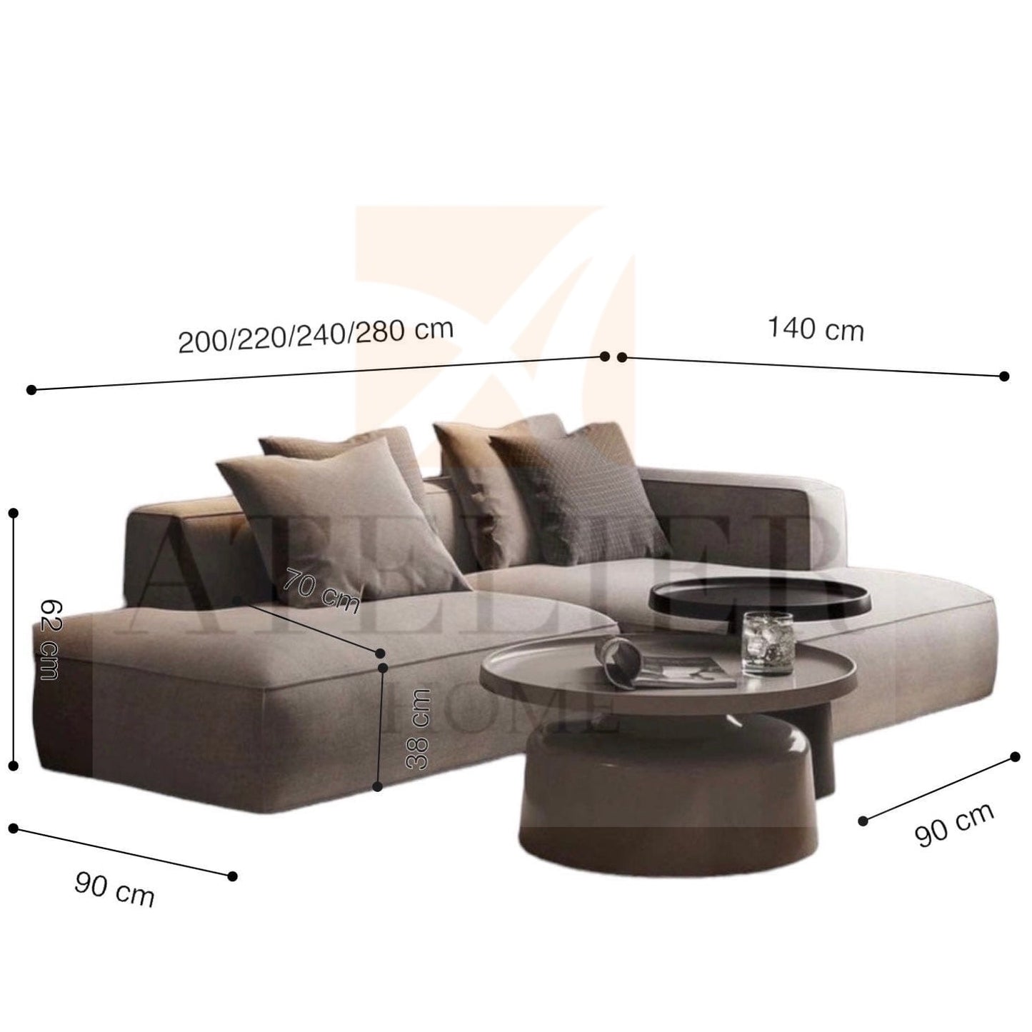 Brian Scratch Resistant Sofa