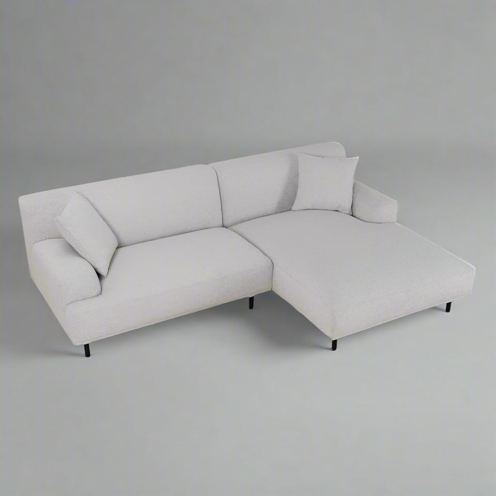 CLC8708-CA Right Chaise Sofa - Clay Grey