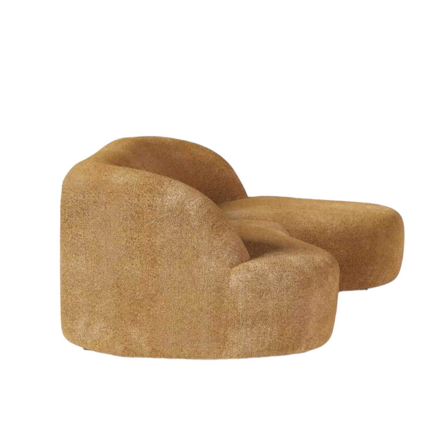 Home Atelier Adell Designer Sectional Round Chaise Sofa
