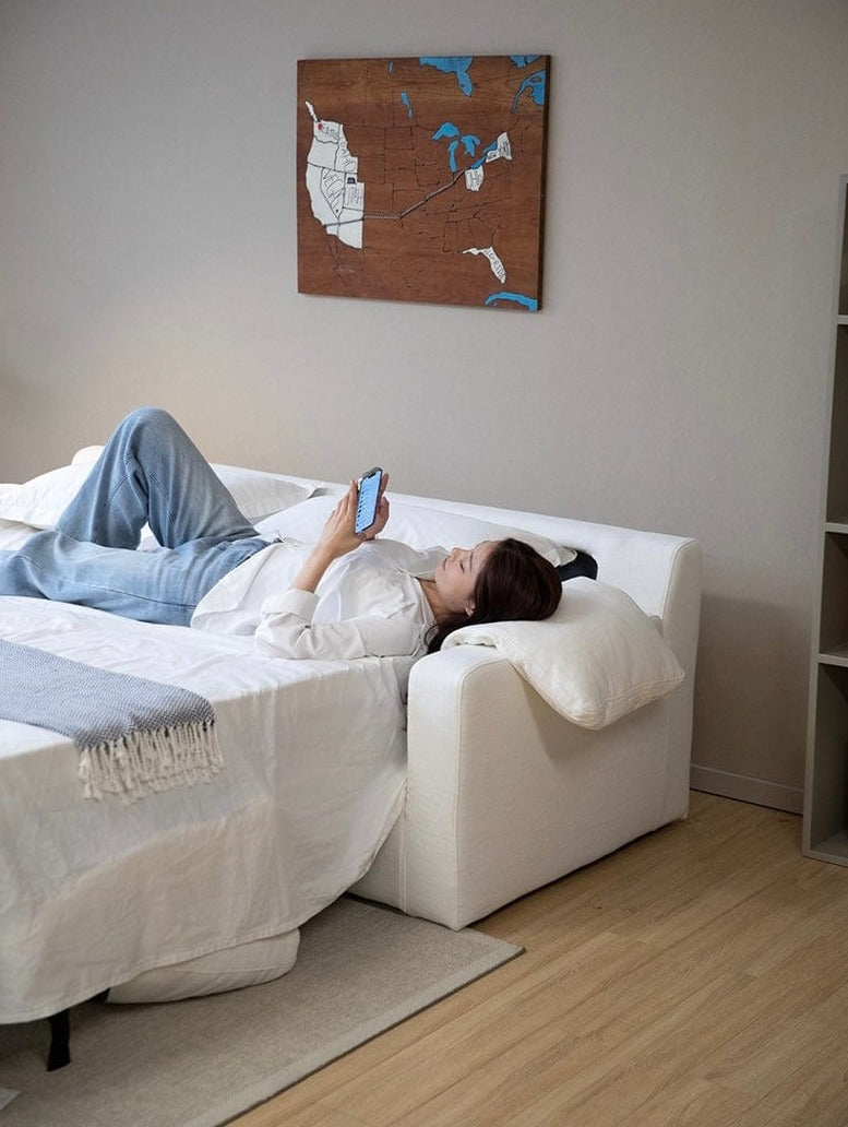 Home Atelier Aden Foldable Sofa Bed with Mattress