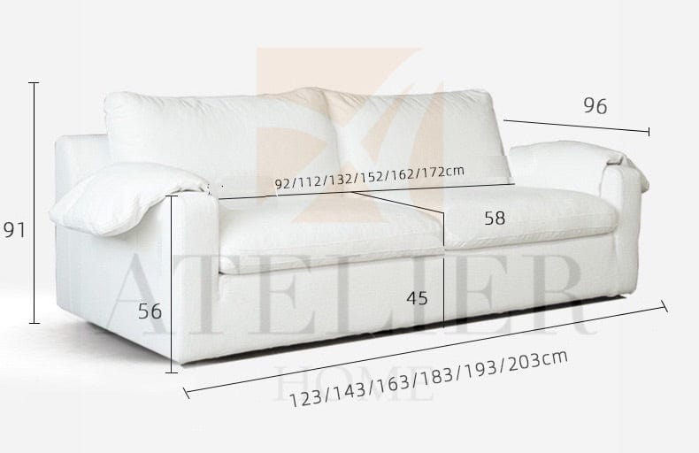Home Atelier Adrian Foldable Sofa Bed with Mattress