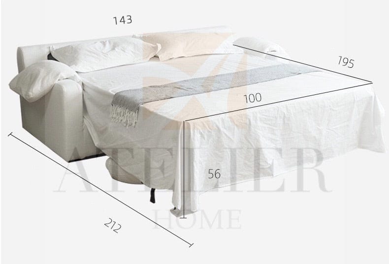 Home Atelier Adrian Foldable Sofa Bed with Mattress
