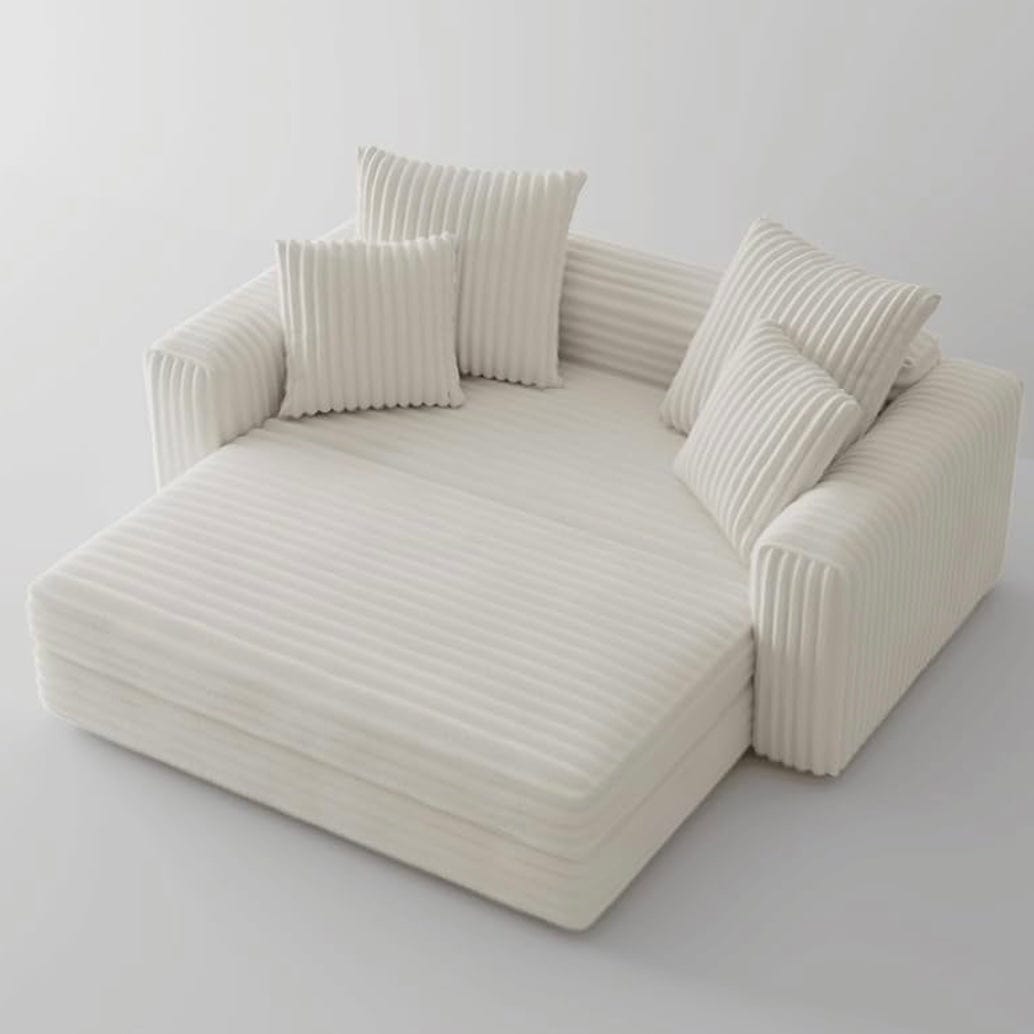 Home Atelier Akena Scratch Resistant Corduroy Sofa Bed