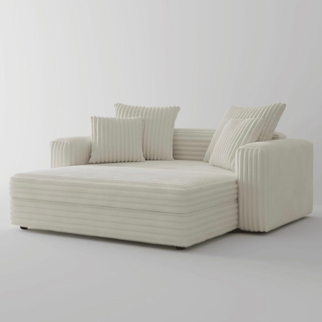 Home Atelier Akena Scratch Resistant Corduroy Sofa Bed