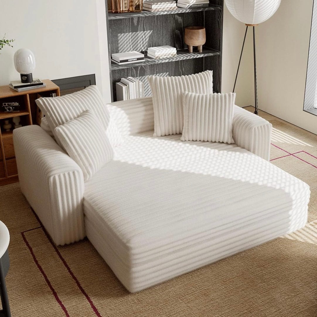 Home Atelier Akena Scratch Resistant Corduroy Sofa Bed