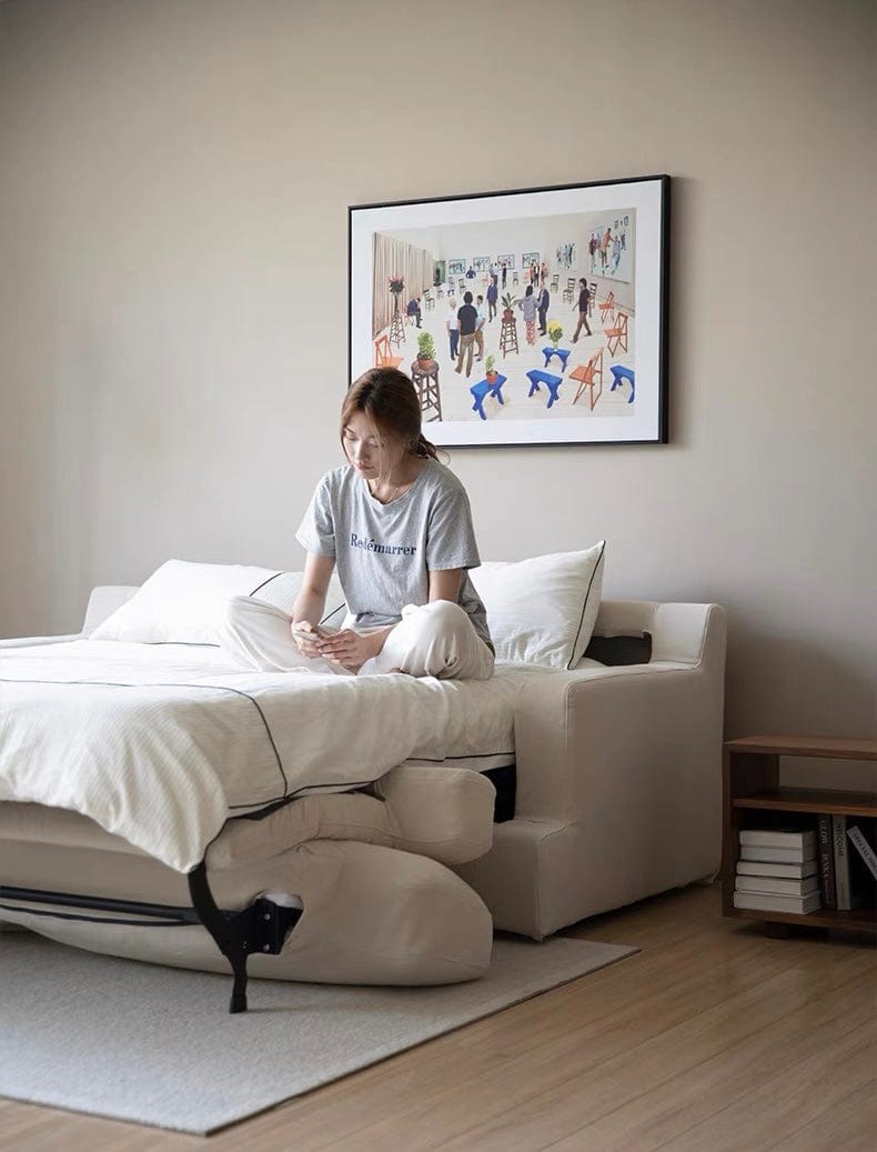 Home Atelier Akila Foldable Sofa Bed with Mattress