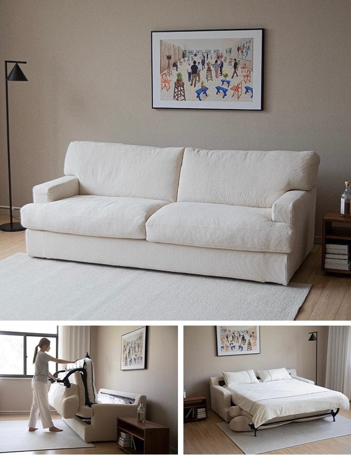 Home Atelier Akila Foldable Sofa Bed with Mattress