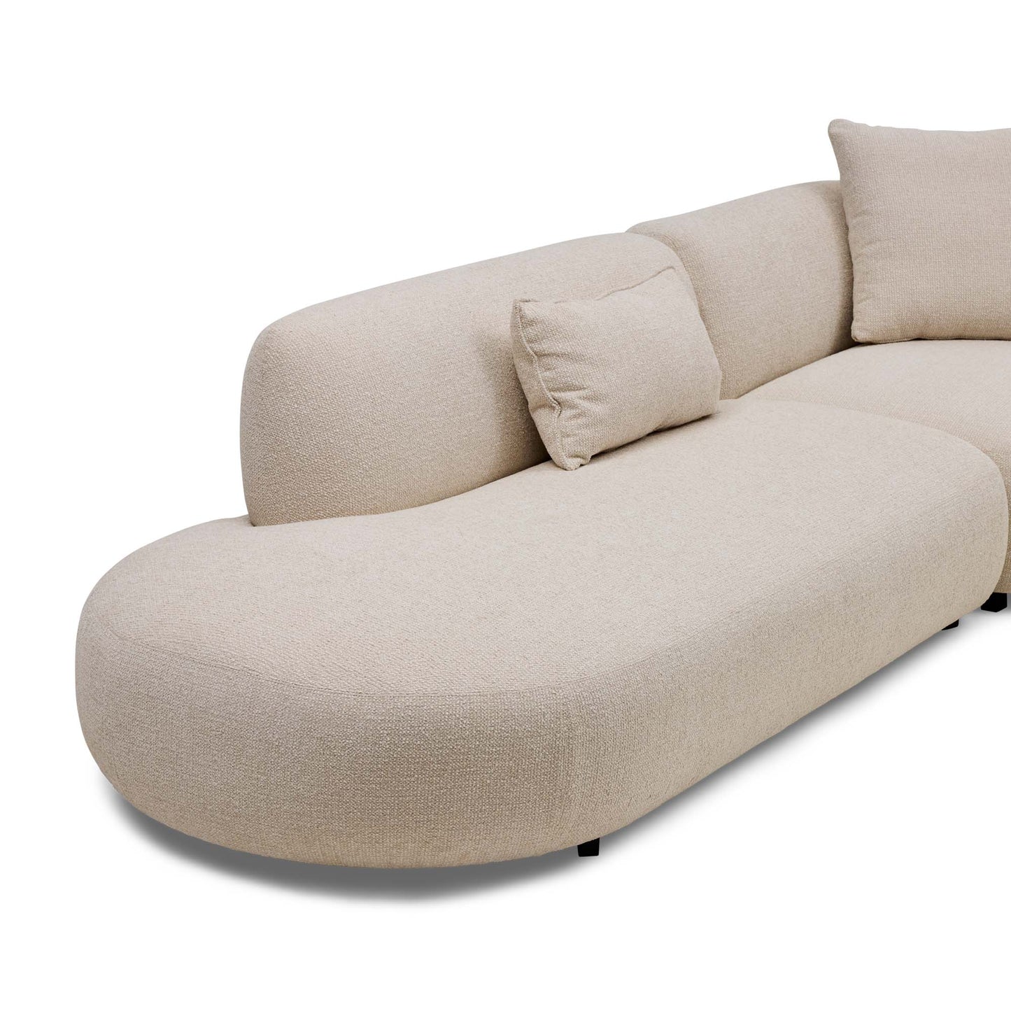 Home Atelier Aldrich Sectional Curve Sofa