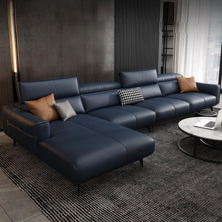Home Atelier Alexus Leather Sectional Sofa