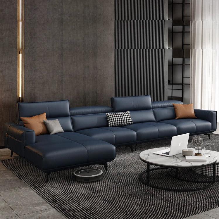 Home Atelier Alexus Leather Sectional Sofa