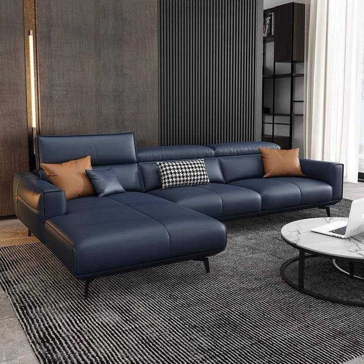 Home Atelier Alexus Leather Sectional Sofa